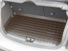 WeatherTech 14-24 MINI Hardtop 2 door Behind 3rd Row Cargo Liner w/Bumper Protector - Cocoa - 431792SK Photo - Mounted