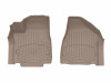 WeatherTech 21-24 Chrysler Pacifica 1st Row Front FloorLiner HP - Tan - 4516621IM Photo - Primary