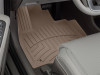 WeatherTech 2026 Hyundai Palisade 1st Row Front FloorLiner HP - Tan - 4519471IM Photo - Mounted