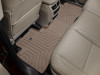 WeatherTech 14-23 Acura MDX 2nd Row Rear FloorLiner HP - Tan - 455762IM Photo - Mounted