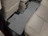 WeatherTech 14-23 Acura MDX 2nd Row Rear FloorLiner HP - Grey - 465762IM Photo - Mounted