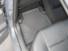 WeatherTech 23-26 Toyota Prius 2nd Row Rear All-Weather Floor Mats - Grey - W681GR Photo - Mounted