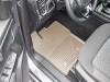WeatherTech 24-25 Ford Ranger 1st Row Front All-Weather Floor Mats - Tan - W697TN Photo - Mounted