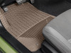 WeatherTech 17-23 Dodge Challenger 1st Row Front All-Weather Floor Mats - Tan - W712TN Photo - Mounted