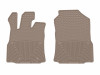 WeatherTech 19-26 Subaru Ascent 1st Row Front All-Weather Floor Mats - Tan - W716TN Photo - Primary