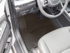 WeatherTech 22-26 Kia Carnival 1st Row Front All-Weather Floor Mats - Cocoa - W725CO Photo - Mounted
