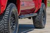 Rough Country Oval Nerf Step Double Cab | Black | Toyota Tacoma 2WD/4WD (2024-2026)