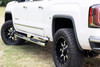 Rough Country Oval Nerf Steps Stainless | Crew Cab | DEF Tank | Chevy/GMC 1500/2500HD/3500HD (07-19 & Classic)