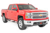 Rough Country Oval Nerf Steps Stainless | Crew Cab | DEF Tank | Chevy/GMC 1500/2500HD/3500HD (07-19 & Classic)