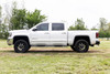 Rough Country Oval Nerf Steps Stainless | Crew Cab | DEF Tank | Chevy/GMC 1500/2500HD/3500HD (07-19 & Classic)