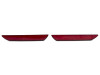 Raxiom 15-23 Ford Mustang Axial Series LED Side Marker Lights- Rear- Red - 390341 Photo - Primary