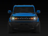 Raxiom 21-26 Ford Bronco LED Halo Headlights with White Backlight- Black Housing- Clear Lens - FB48240 Photo - Close Up