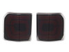 Raxiom 20-26 Jeep Gladiator JT Low Profile LED Tail Lights- Black Housing- Smoked Lens - JG27784 Photo - Close Up