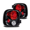Raxiom 99-02 Chevrolet Silverado 1500 Stepside Axial Series Tail Lights- Black Housing- Clear Lens - S112709 Photo - Primary