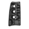 Raxiom 99-02 Chevrolet Silverado 1500 Fleetside Axial Series Tail Lights- Black- Smoked Lens - S112735 Photo - Close Up