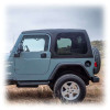 Turn Offroad 97-06 Jeep TJ 2-Door Squareback Hardtop 1-Piece - White - HTTJSQ-M2W Photo - Close Up