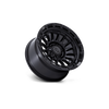 BLACK RHINO RIVAL MATTE BLACK W/ GLOSS BLK-LP 17X9 5X127 -12mm