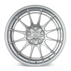 Enkei NT03+M 18x8.5 5x114.3 38mm Offset 72.6mm Bore Silver Wheel G35/350z - 3658856538SP