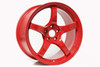 Gram Lights 57CR 18x9.5 +38 5x114.3 Milano Red Wheel - WGCRX38EMRP
