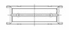 ACL BMW M40B16/18 (1.6L / 1.8L / 1.9L) Standard Main Bearing Set - 5M1538H-STD Technical Drawing