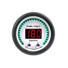Autometer 52.4mm White Switchable 0-100 Fuel Level/8-18V Voltmeter Phantom Elite Digital Gauge - 6709-PH User 1