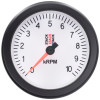 Autometer Stack Sport 88mm 0-10K RPM Tachometer - White - ST100-010W User 4
