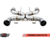 AWE Tuning McLaren 720S Performance Exhaust - Chrome Silver Tips - 3010-32040 Photo - out of package