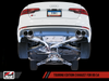 AWE Tuning Audi B9 S4 Touring Edition Exhaust - Non-Resonated (Silver 102mm Tips) - 3010-42056 Photo - Primary