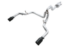 AWE Tuning 2015+ Ford F-150 0FG Dual Exit Performance Exhaust System w/5in Diamond Black Tips - 3015-33120 Photo - Primary