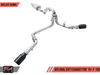 AWE Tuning 2015+ Ford F-150 0FG Dual Exit Performance Exhaust System w/5in Diamond Black Tips - 3015-33120 Photo - out of package