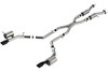 Borla 2021+ Dodge Durango SRT Hellcat 6.2L V8 AWD S-Type Cat-Back Exhaust System - Black Chrome Tips - 140885BC Photo - Primary
