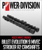 GSC P-D Evo 9 Mivec 4G63T R2 Cams 274/274 Billet - 7009R2