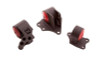 Innovative 95-99 Mitsubishi Eclipse 4G63 / 4G64 Black Steel Mounts 95A Bushings - 79951-95A User 1