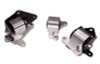 Innovative 96-00 Civic H-Series Silver Aluminum Mounts 75A Bushings - B20050-75A User 1