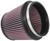 K&N Universal Clamp-On Filter 6in Flange / 7.5in B / 5.875in T / 6in H - RU-4940 Photo - lifestyle view
