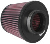 K&N Universal Clamp-On Air Filter 2.75in Flange ID x 5.875in Base OD x 4.5in Top OD x 5in Height - RU-5284 Photo - lifestyle view