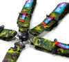 NRG 5PT 3in. Seat Belt Harness / Cam Lock - Pink - SBH-B6PCPK Photo - Close Up