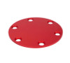 NRG Horn Delete Plate Laser Logo - Red - STR-250RD Photo - Close Up
