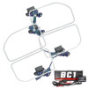 Oracle Ford F250/350 11-16 Halo Kit (Square Ring Design) - ColorSHIFT w/ BC1 Controller - 2383-335 Photo - Primary