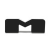 ORACLE Lighting Universal Illuminated LED Letter Badges - Matte Black Surface Finish - M - 3141-M-001 User 1