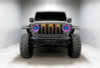 Oracle Oculus Bi-LED Projector Headlights for Jeep JL/Gladiator JT - ColorSHIFT w/ Simple Controller - 5839-504-B Photo - lifestyle view
