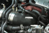 Perrin 08-13 Subaru WRX / 05-09 Legacy GT Black Turbo Inlet Hose - PSP-INT-421BK Photo - Primary