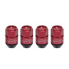 Project Kics Leggdura Racing Shell Type Lug Nut 35Mm Closed-End Look 16 Pcs + 4 Locks 12X1.25 Red - WCL3513R User 1