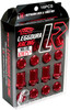 Project Kics 12X1.50 Red Leggdura Racing Lug Nuts - 16 PCS - WKIC16R Photo - Primary