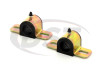 Prothane 00-09 Honda S2000 Front Sway Bar Bushings - 28mm - Black - 8-1144-BL User 1