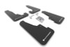 Rally Armor 16-22 Dodge Durango GT / RT / SRT / SXT Black UR Mud Flap White Logo - MF55-UR-BLK/WH Photo - Primary
