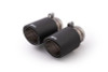 Remus Carbon 84mm Angled Titanium Internals w/Adjustable Clamp Tail Pipe Set (Quad Tips) - 0046 83CTSR Photo - Primary