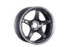 SSR GTX03 17x7.0 5x100 48mm Offset Black Graphite Wheel - XC17700+4805CGM Photo - Primary