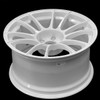 SSR GTX04 18x9.5 5x100 40mm Offset White Wheel - XF18950+4005CW0