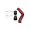 Wehrli 13-18 Cummins 6.7L Driver Side 3.5 in. Intercooler Pipe - WCFab Red - WCF100434-RED User 1